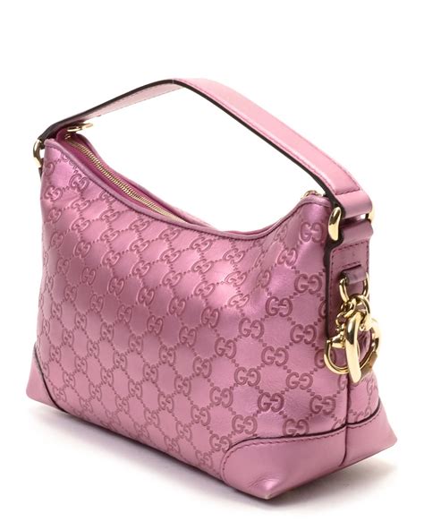 pink Gucci purse small